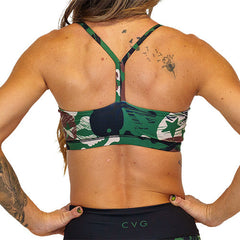 Move Free Bra | Camo Skull