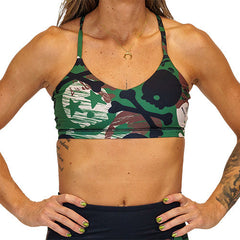 Move Free Bra | Camo Skull