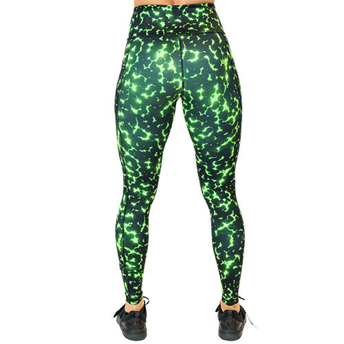 Radioactive Leggings | Green