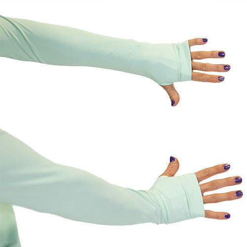 Open Back Long Sleeve | Mint