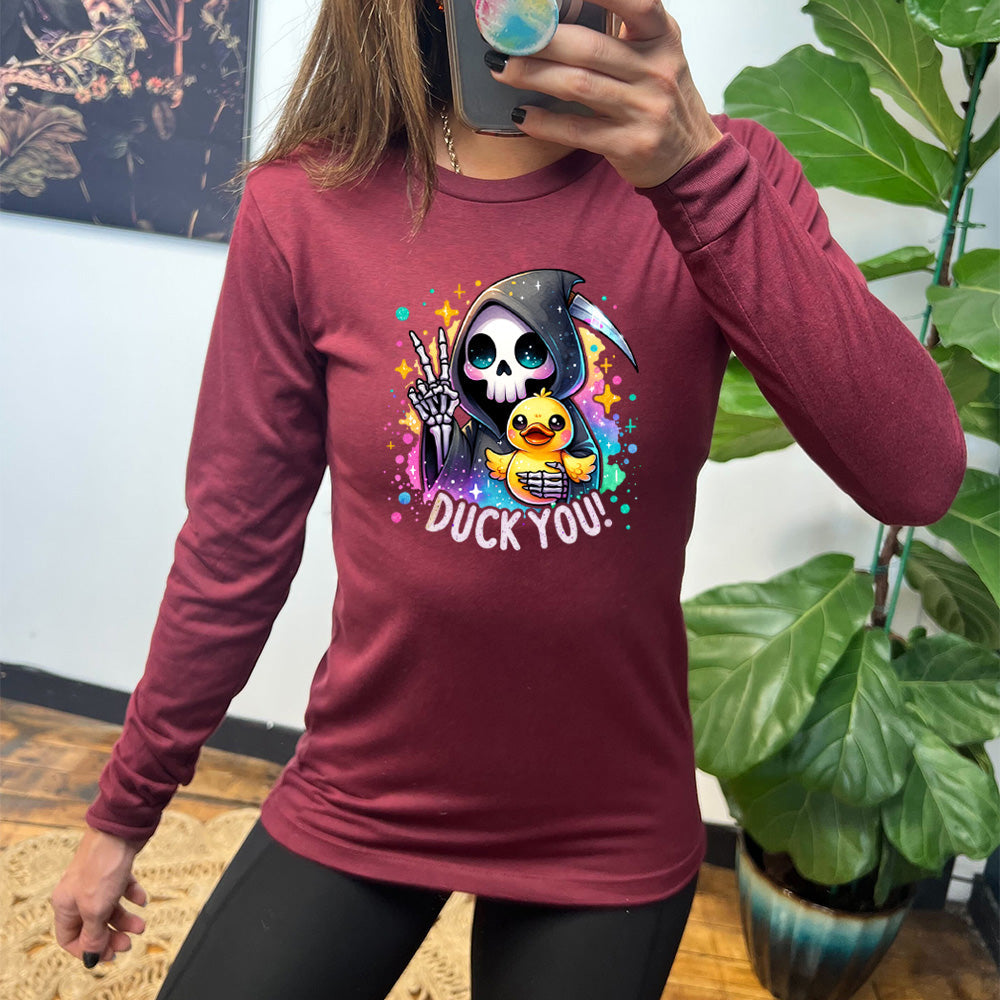 Long Sleeve Tee | Duck You