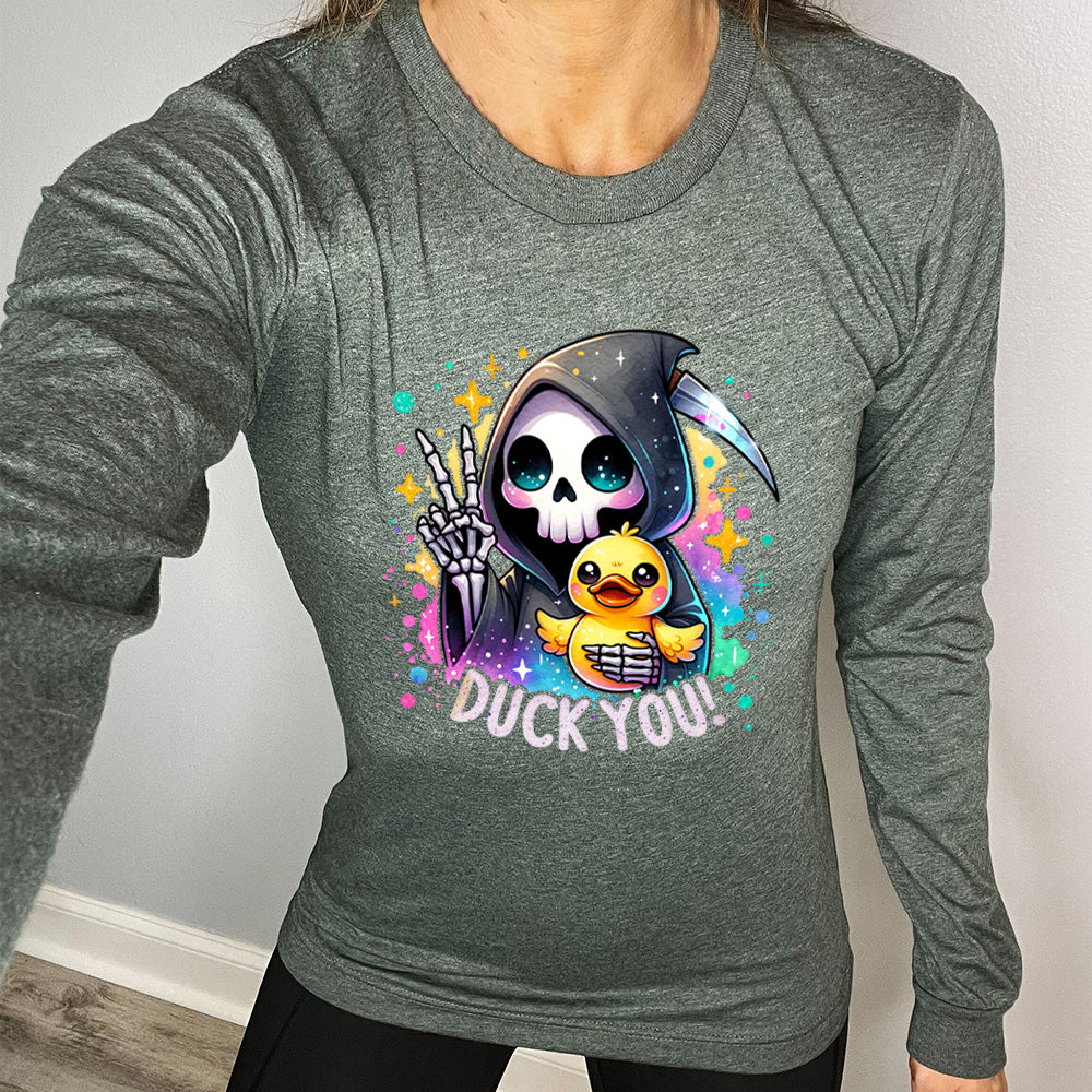 Long Sleeve Tee | Duck You