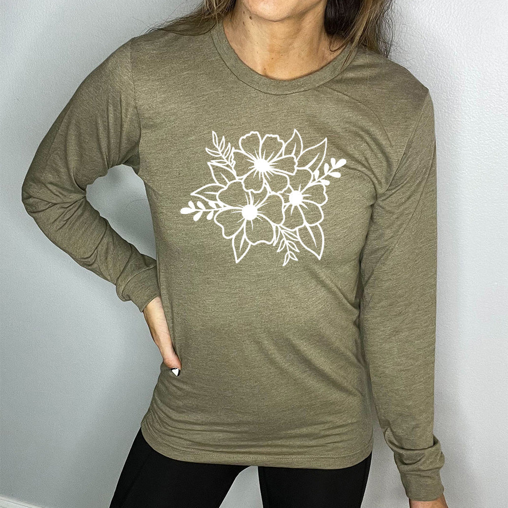 Long Sleeve Tee | Full Bloom