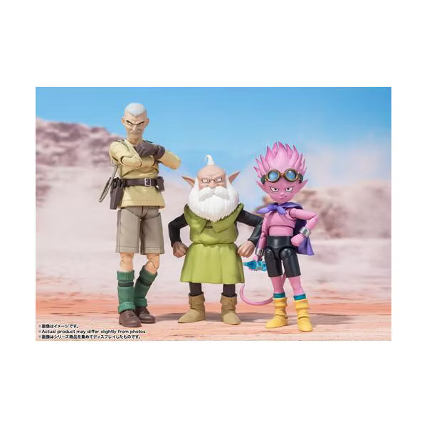 Bandai - Tamashii Nations - Sand Land - S.H.Figuarts - Rao & Thief Action Figure Set