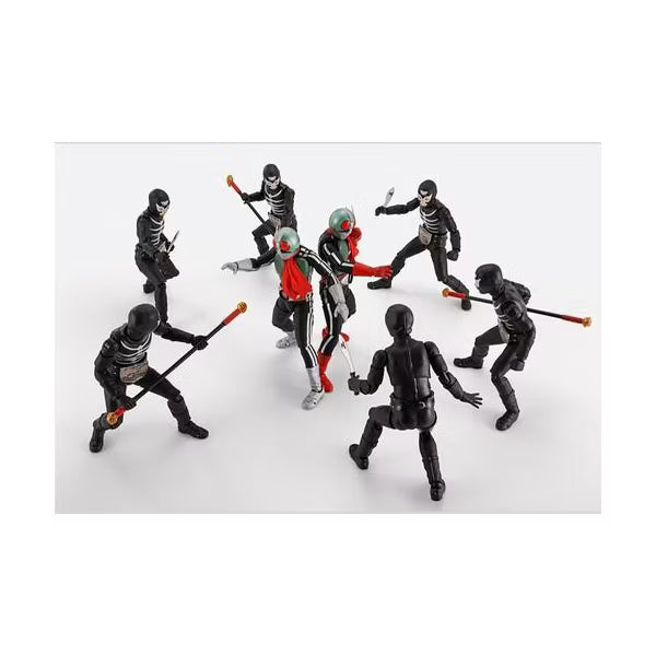 Bandai - Tamashii Nations - Kamen Rider - S.H.Figuarts - Shocker Combatman Evil Showa Kaijin Edition Action Figure