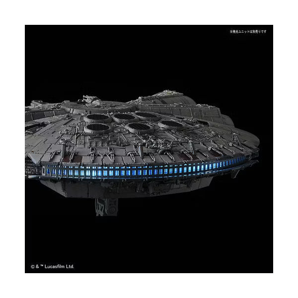 Bandai - Bandai Star Wars Millennium Falcon The Rise of Skywalker 1/144 Scale