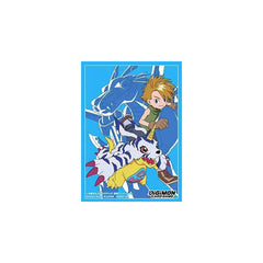 Bandai Digimon Trading Card Supplies - Deck Sleeves - MATT & GABUMON (60 Sleeves)