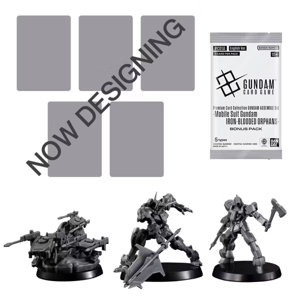 Bandai Gundam Card Game Premium Card Collection Gundam Assemble Set (Japanese) - Mobile Suit Gundam Iron-Blooded Orphans (PC01A)