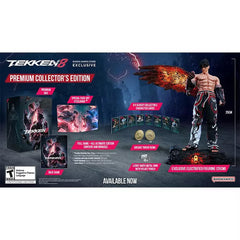 TEKKEN 8 - Premium Collector's Edition with Light-Up Jin Figurine, Leroy Smith Ring & Arcade Tokens - STEAM