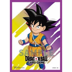 Bandai Dragon Ball Super Fusion World Card Game Official Sleeves - Son Goku (Mini) (64-Pack)