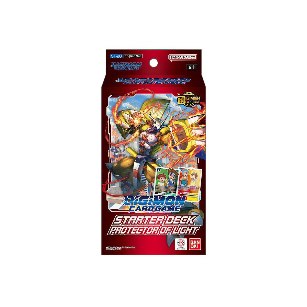 Excell Digimon Trading Card Game Starter Deck Protector of Light ST-20