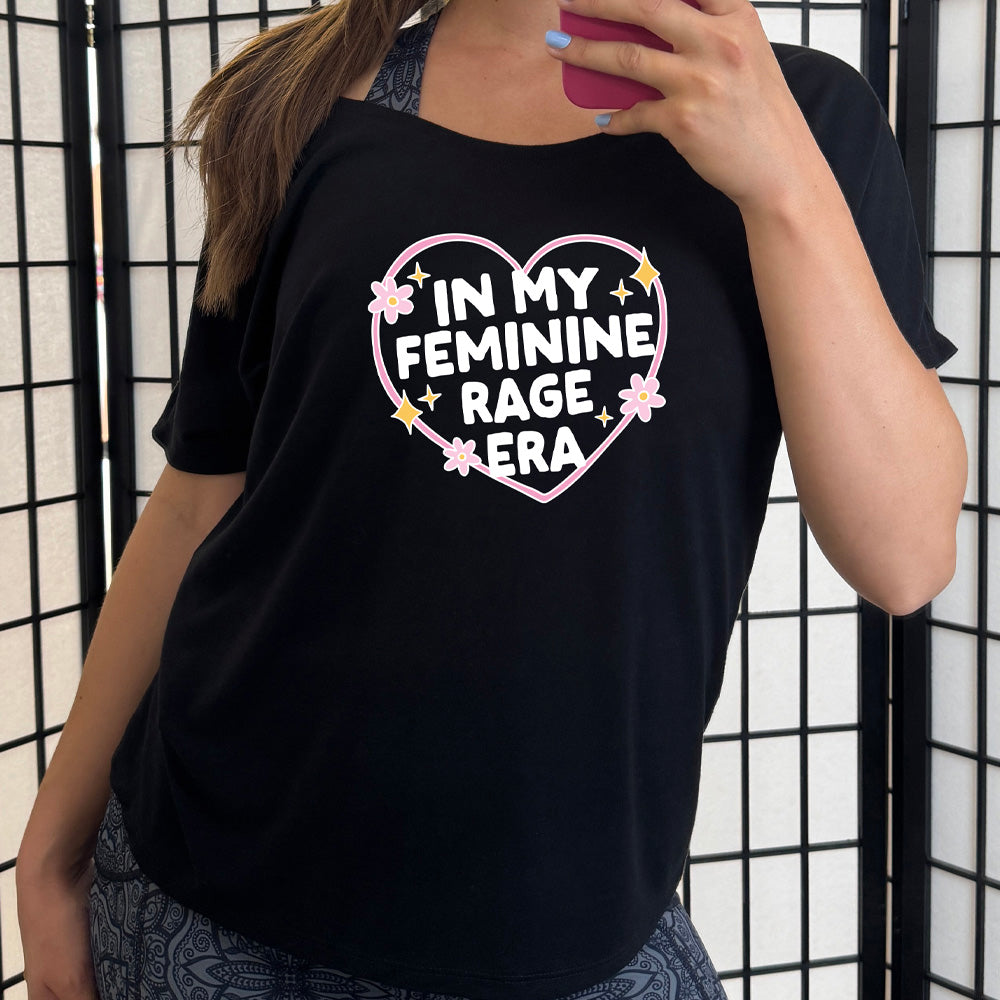 In My Feminine Rage Era | Slouchy Tee
