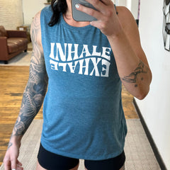 Inhale Exhale Muscle Tank