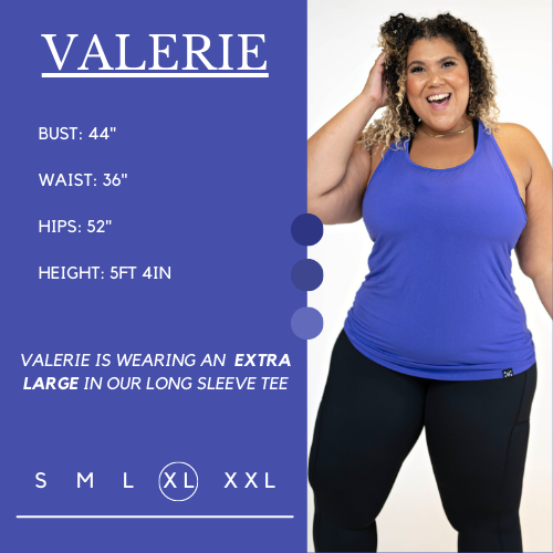 Open Back Tank | Violet