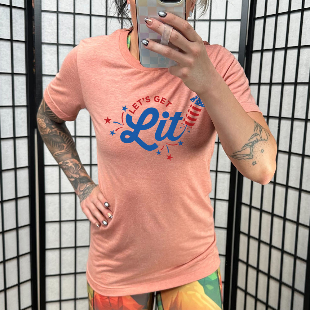 Let's Get Lit Shirt Unisex