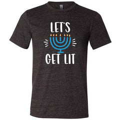 Let's Get Lit Menorah Shirt Unisex