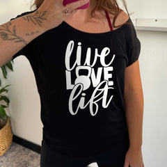 Live Love Lift | Slouchy Tee