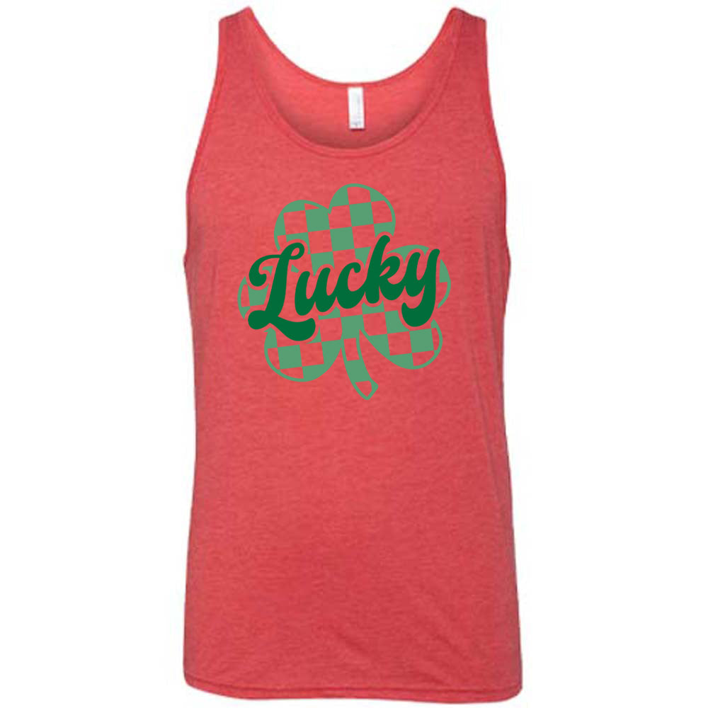 Lucky Checkered Shamrock Shirt Unisex