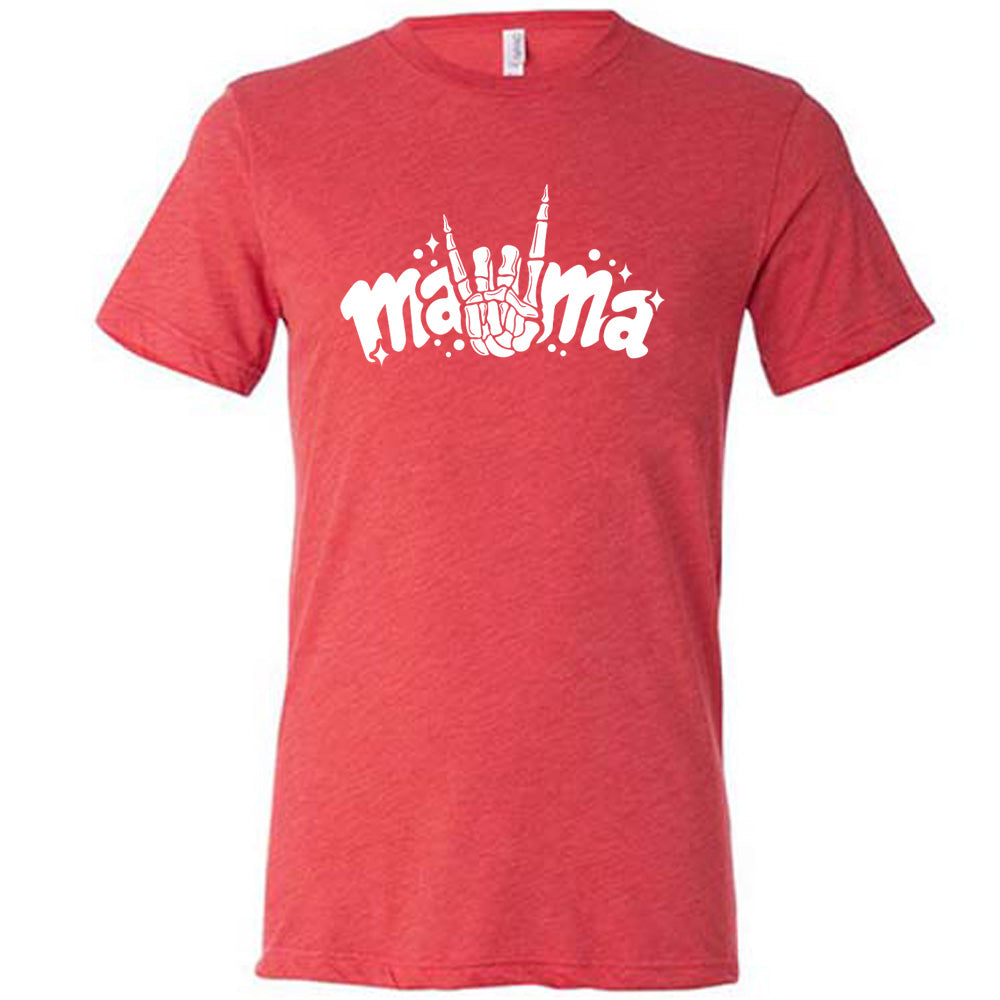 Mama Skeleton Horns Shirt Unisex