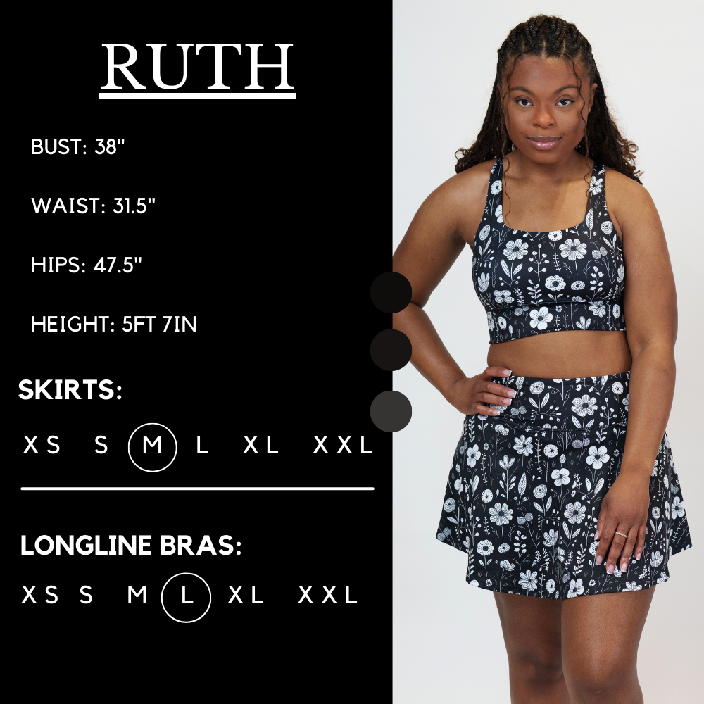 Skirt | Monochrome Meadow