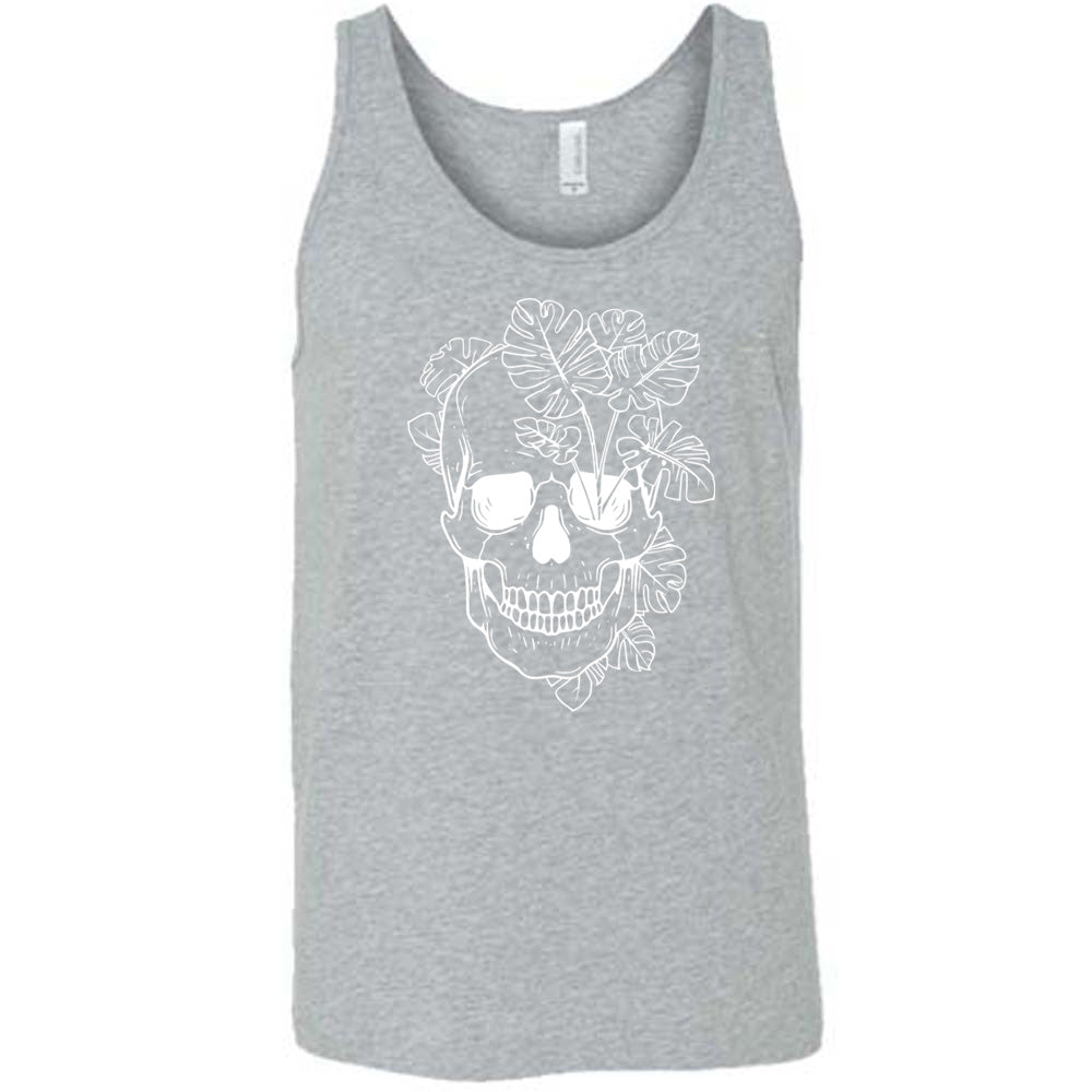 Monstera Plant Skull Shirt Unisex