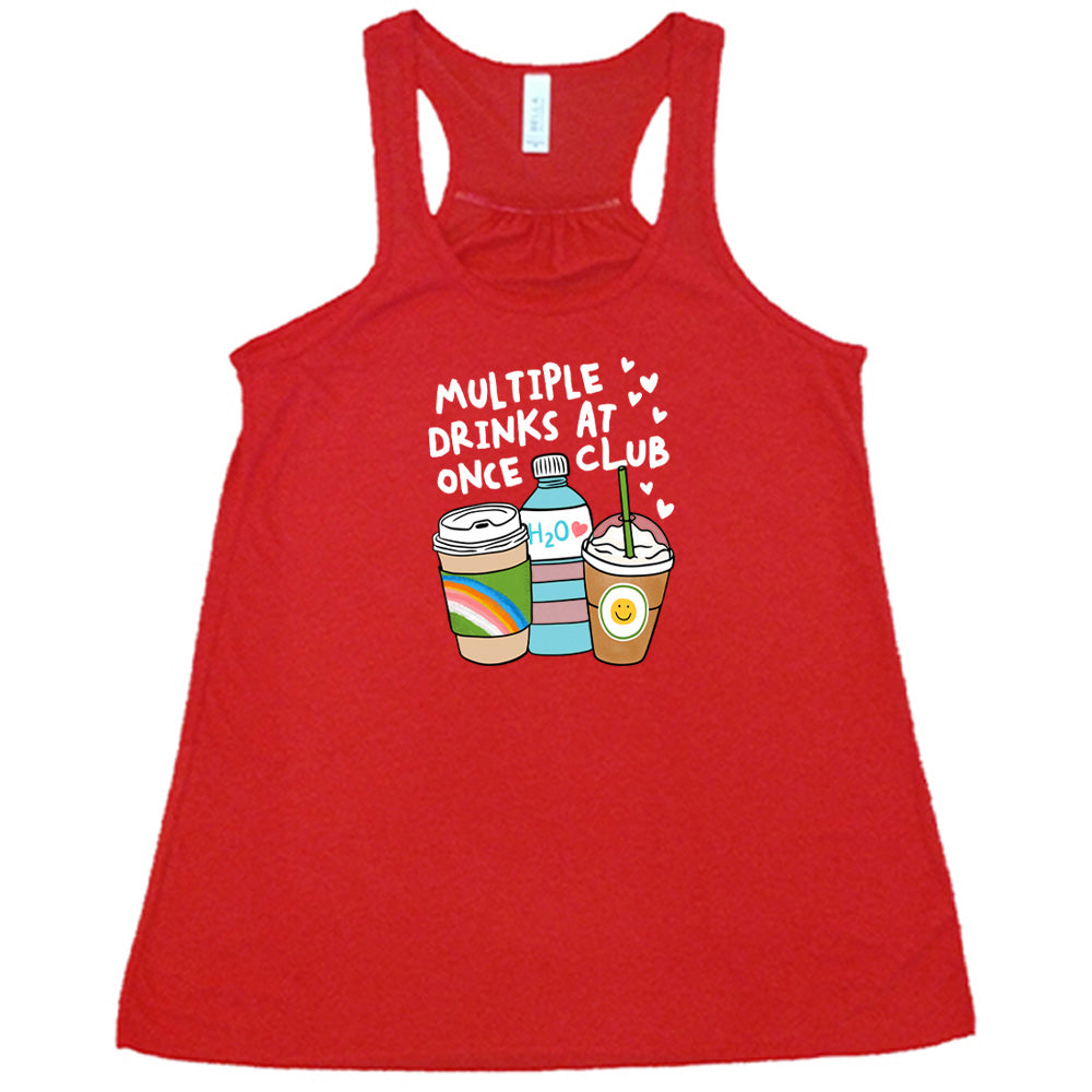 Multiple Drinks at Once Club Shirt