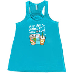 Multiple Drinks at Once Club Shirt