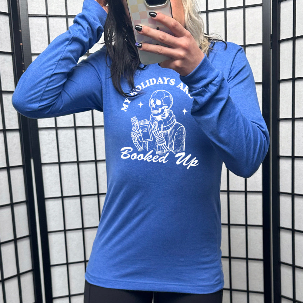 Long Sleeve Tee | My Holidays Are All Booked Up