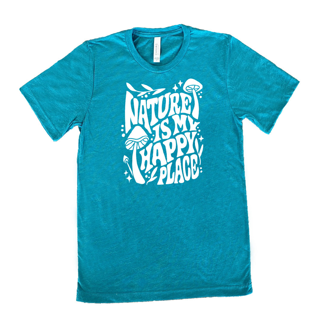 Nature Is My Happy Place Shirt Unisex