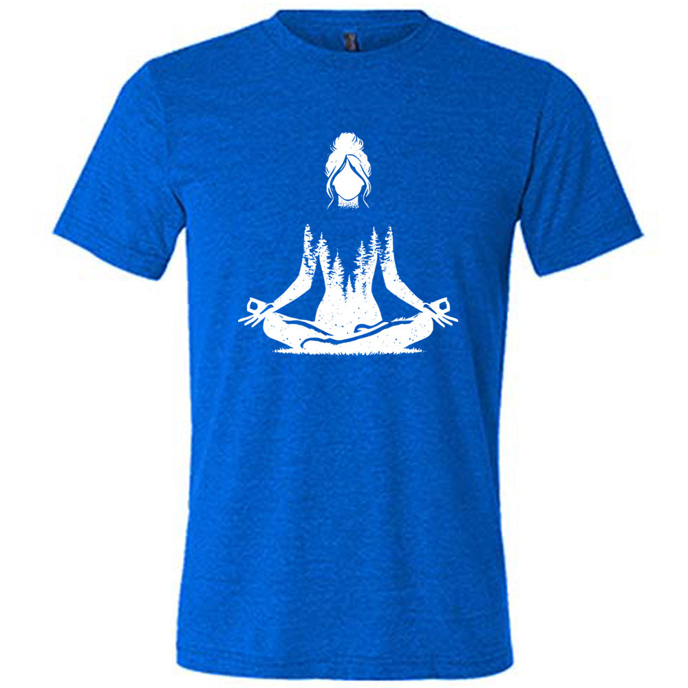 Nature Yoga Pose Shirt Unisex