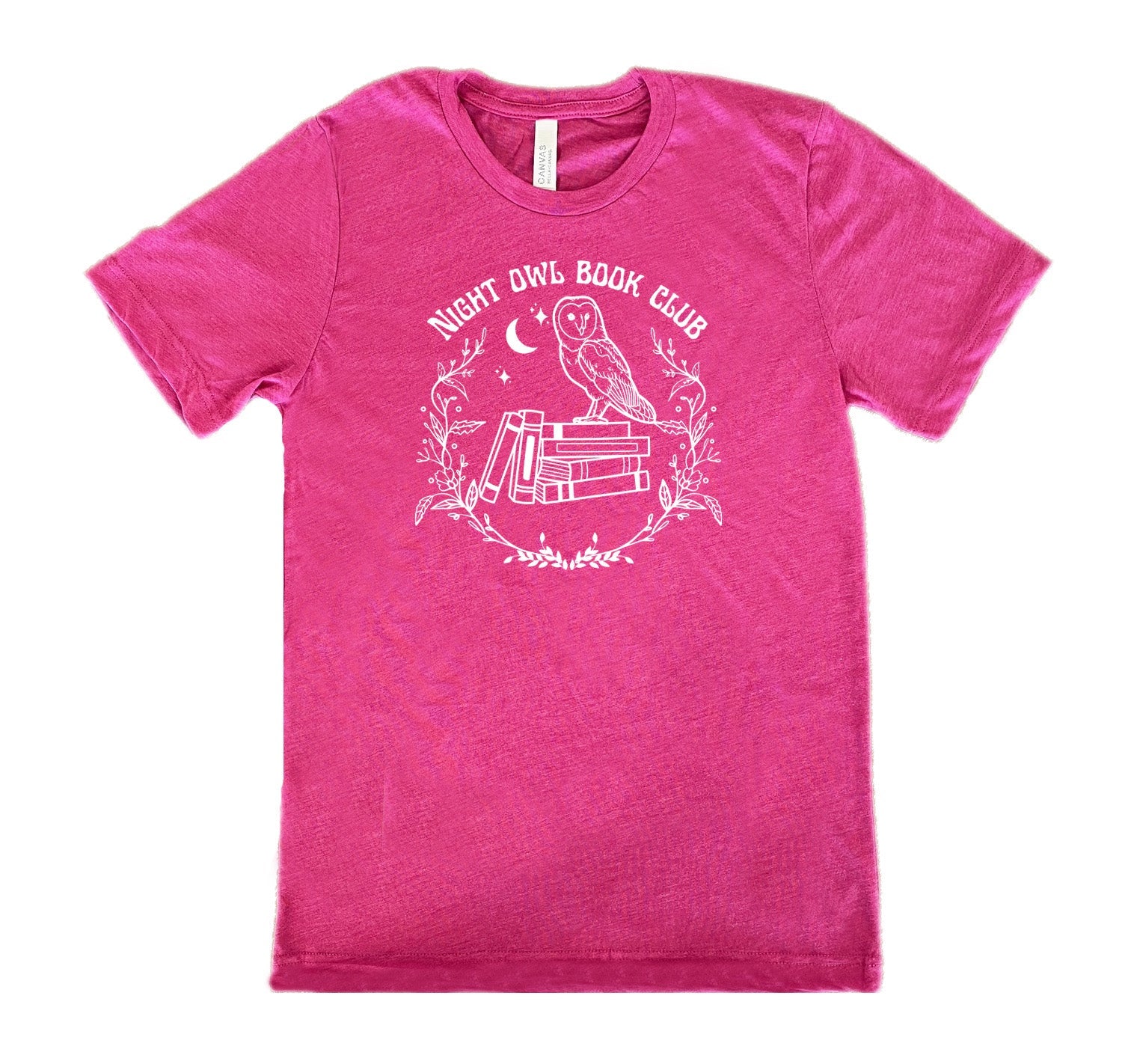 Night Owl Book Club Shirt Unisex