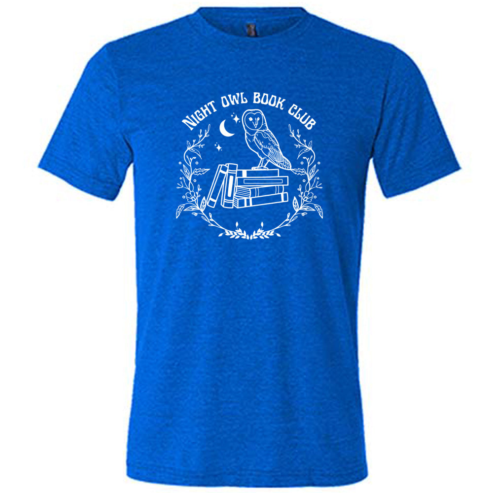 Night Owl Book Club Shirt Unisex
