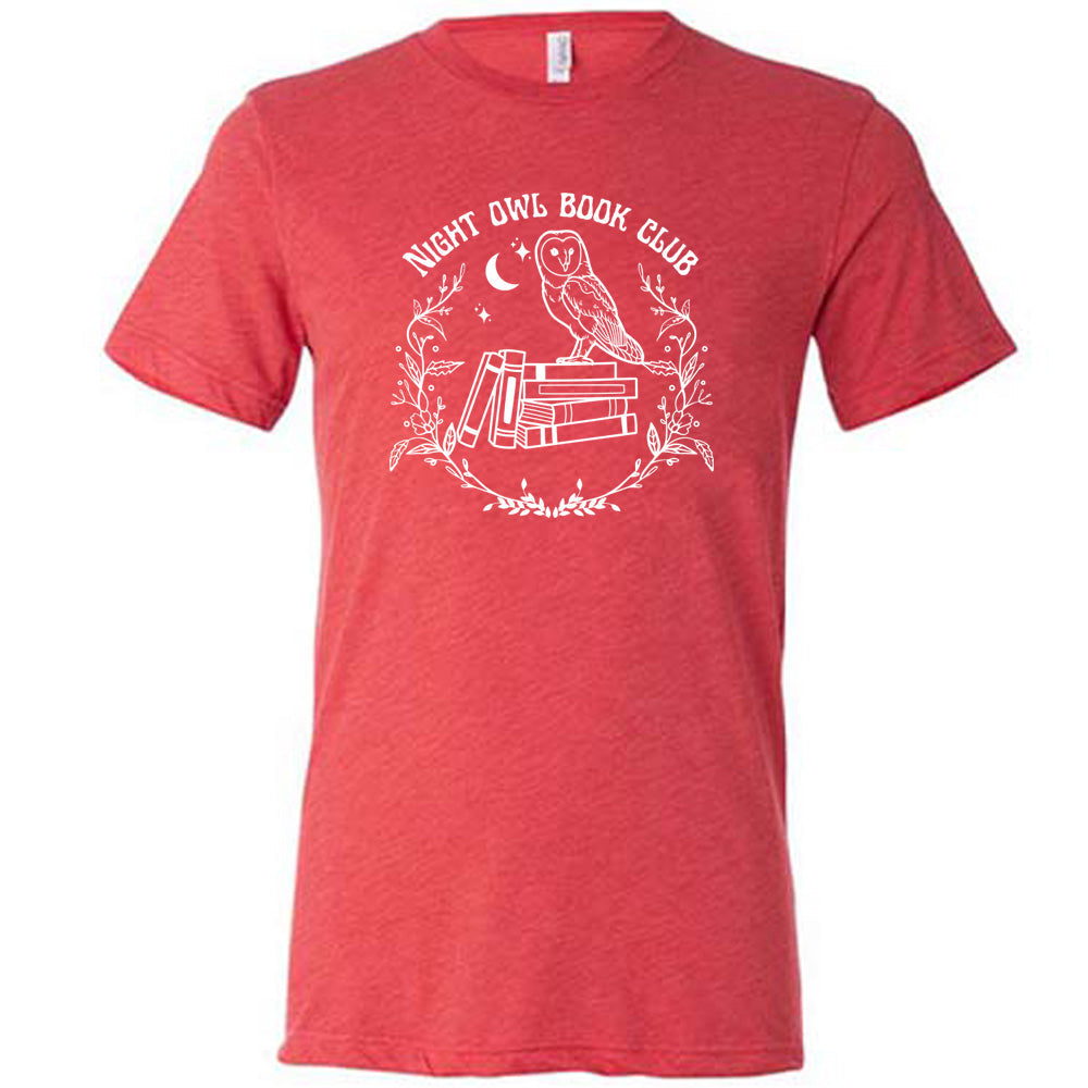 Night Owl Book Club Shirt Unisex