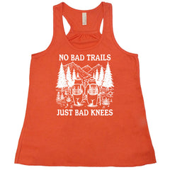 No Bad Trails Just Bad Knees Shirt