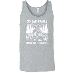 No Bad Trails Just Bad Knees Shirt Unisex