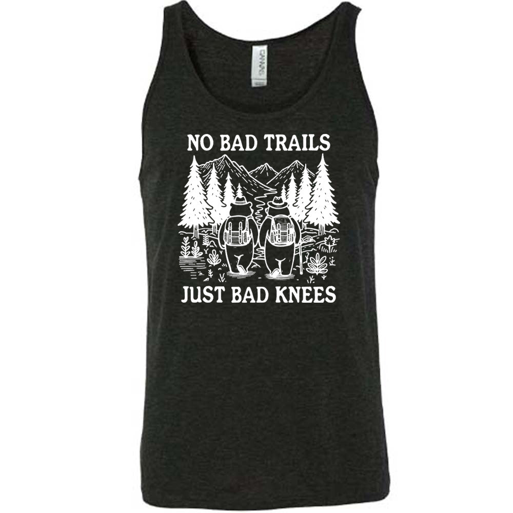No Bad Trails Just Bad Knees Shirt Unisex