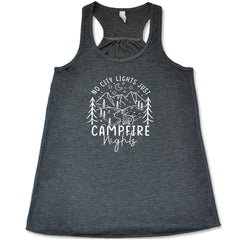 No City Lights Just Campfire Nights Shirt