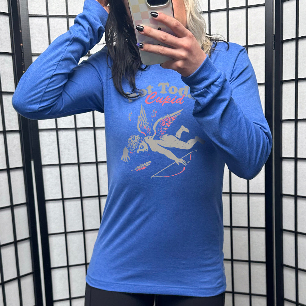 Long Sleeve Tee | Not Today, Cupid - Bow & Arrow