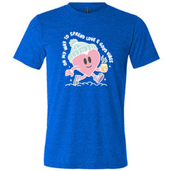 On My Way To Spread Love & Good Vibes Shirt Unisex