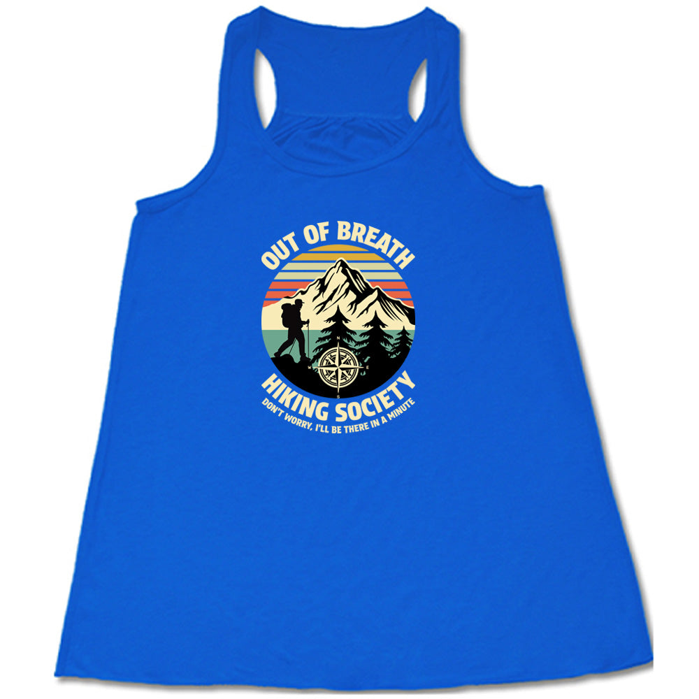 Out Of Breath Hiking Society Shirt
