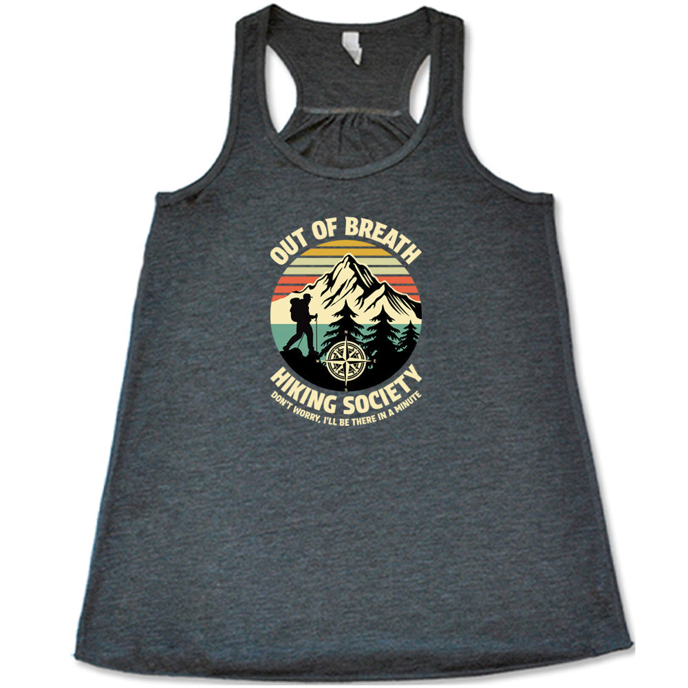 Out Of Breath Hiking Society Shirt