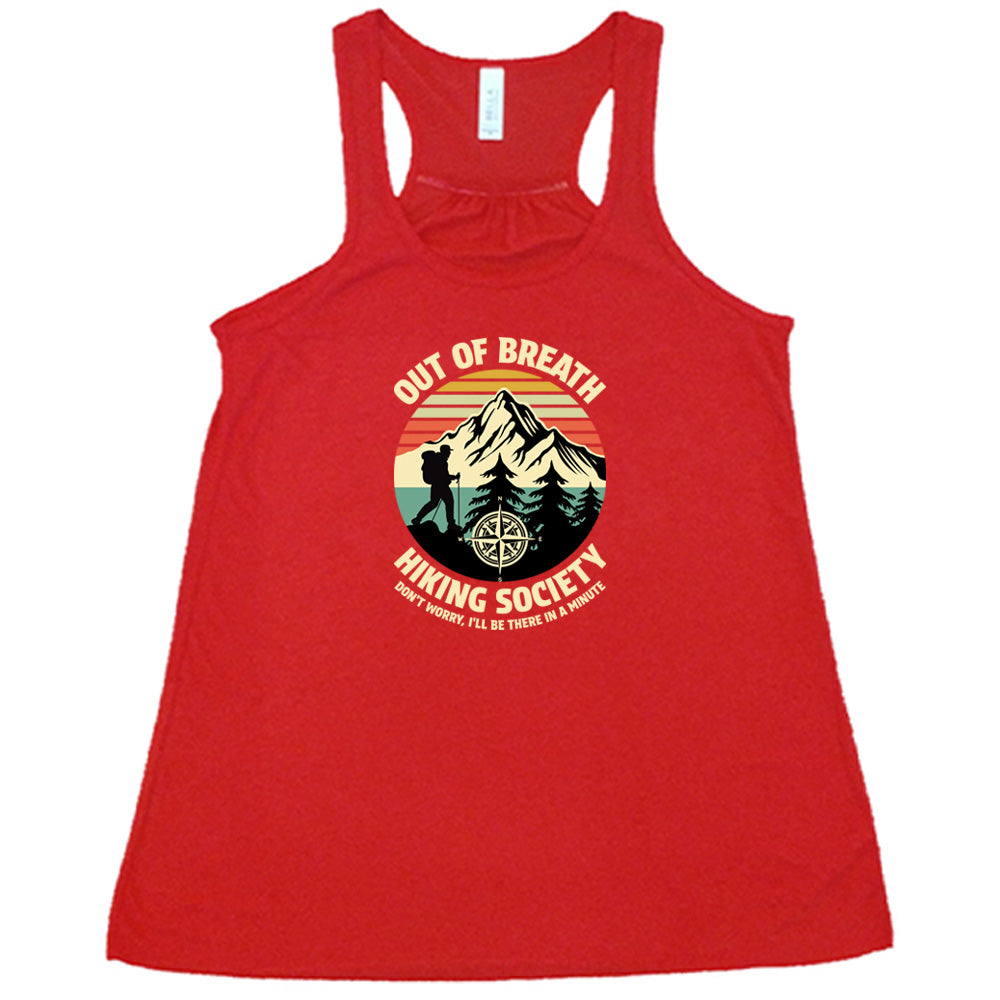 Out Of Breath Hiking Society Shirt