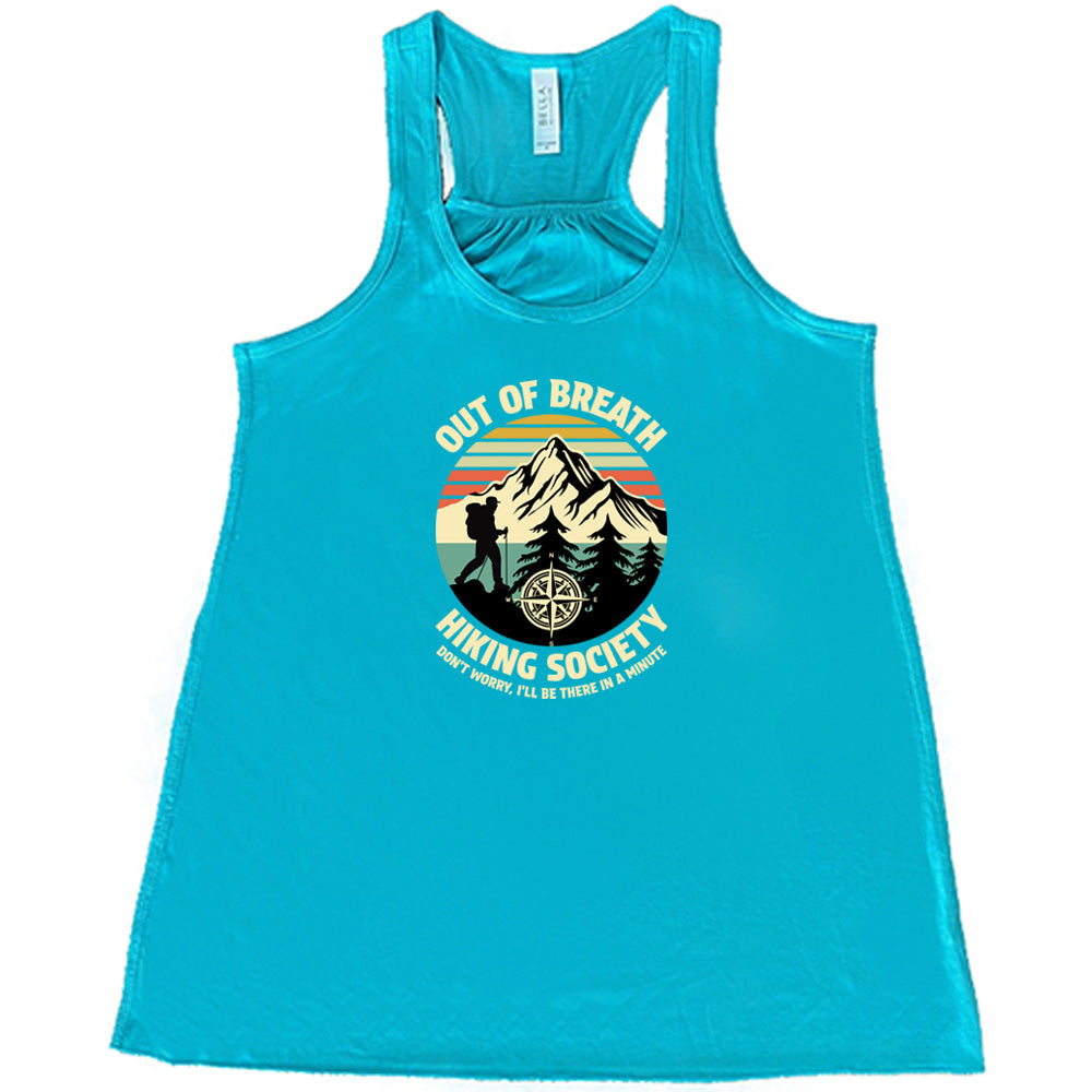 Out Of Breath Hiking Society Shirt