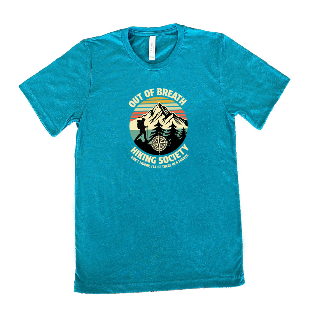 Out Of Breath Hiking Society Shirt Unisex