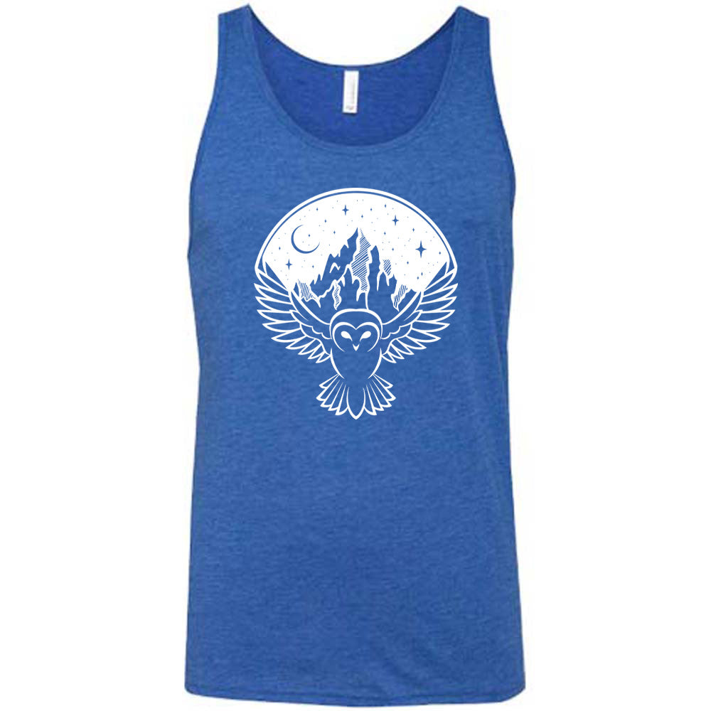 Owl Night Sky Mountain Shirt Unisex