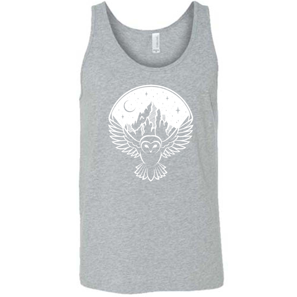 Owl Night Sky Mountain Shirt Unisex