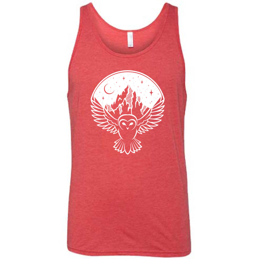 Owl Night Sky Mountain Shirt Unisex