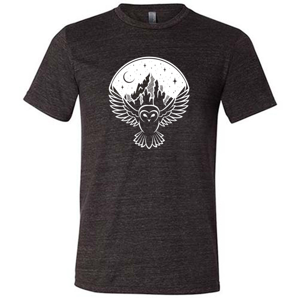 Owl Night Sky Mountain Shirt Unisex