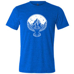 Owl Night Sky Mountain Shirt Unisex