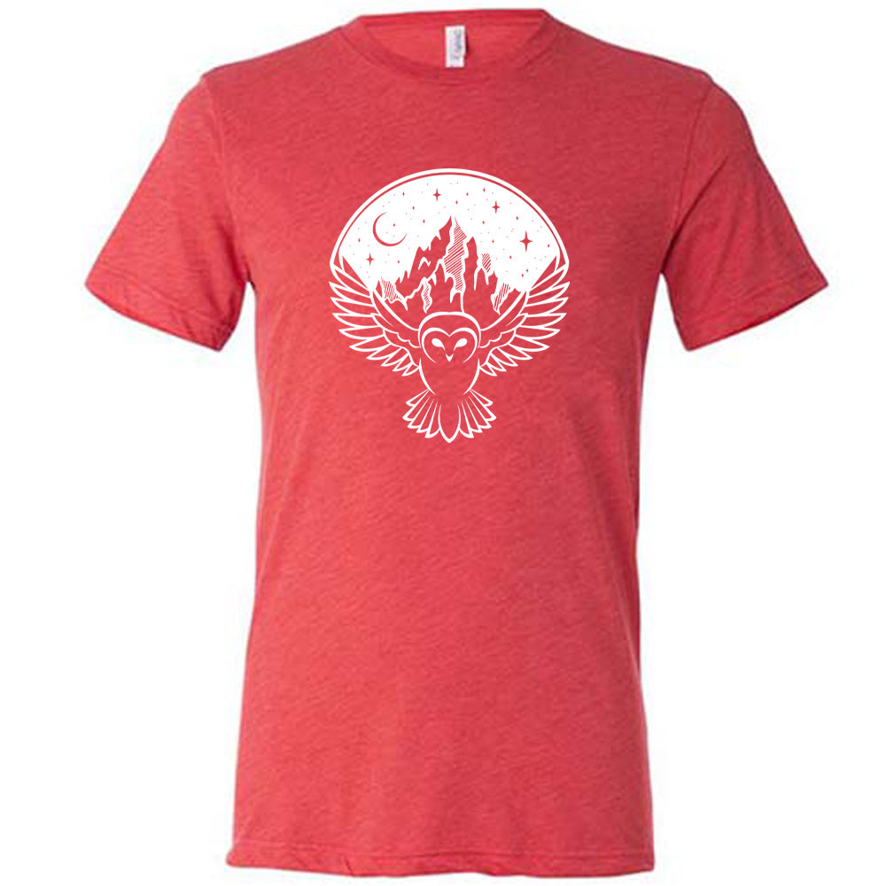 Owl Night Sky Mountain Shirt Unisex